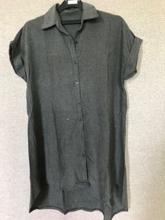 Grey Long Shirt