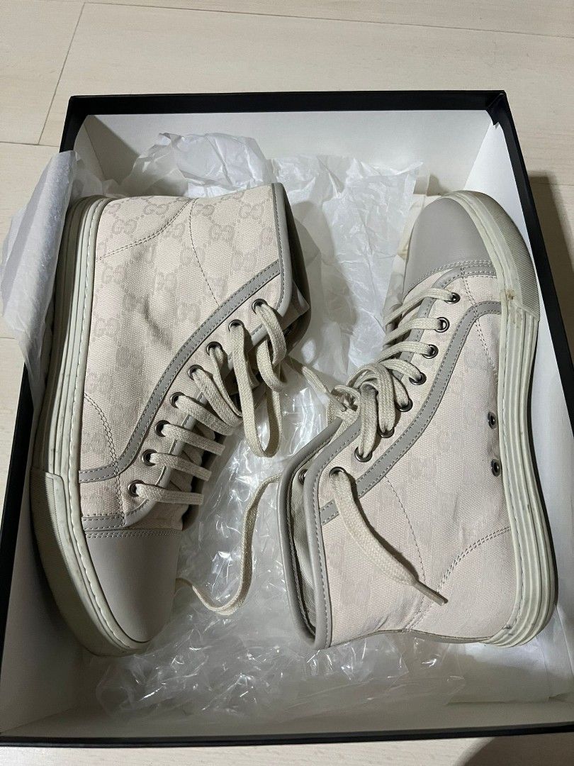Gucci ankle sneakers Luxury Sneakers Footwear on Carousell