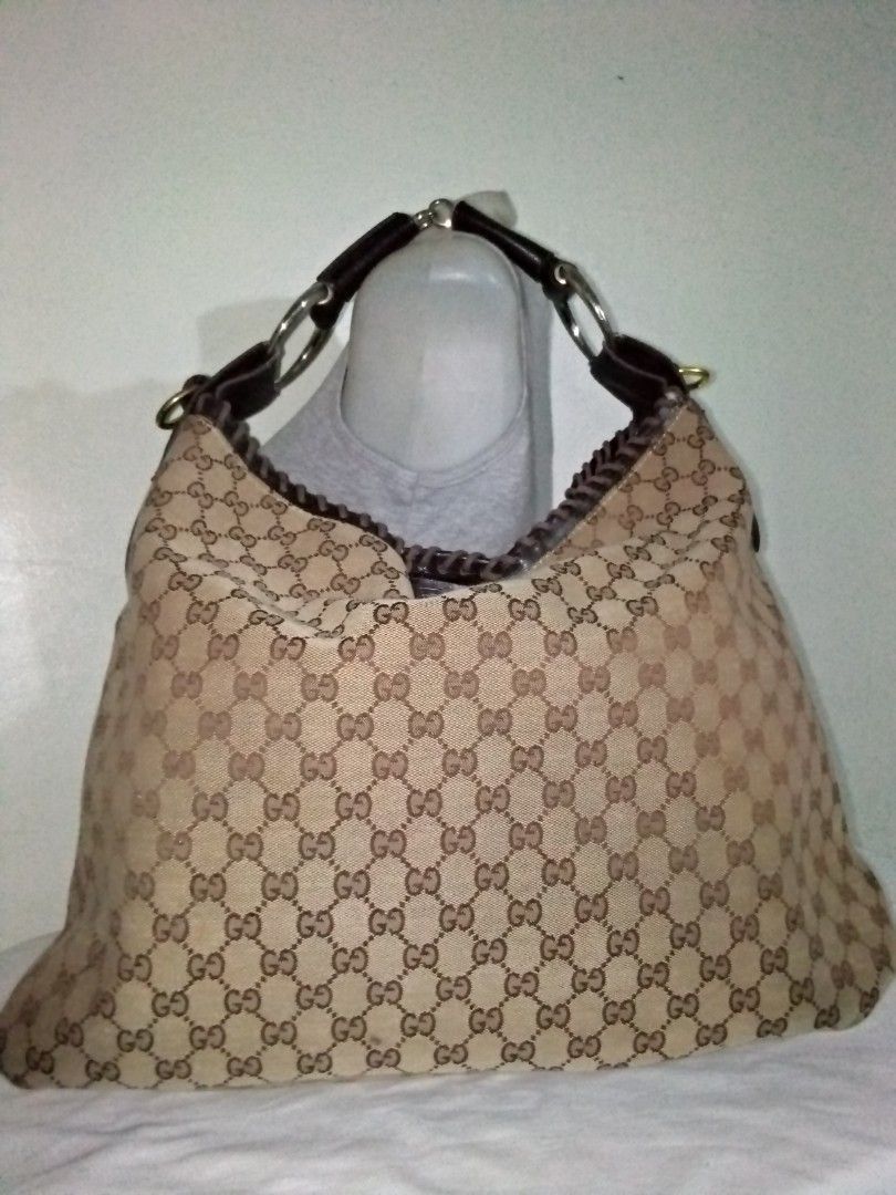 Gucci horsebit hobo clearance large