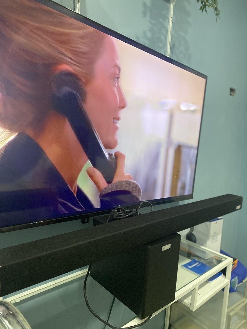Haier tv best sale sound bar