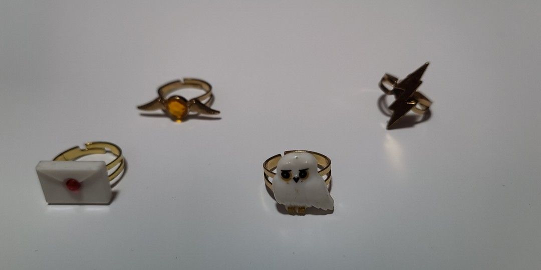 Harry potter themed rings Women s Fashion Jewelry Organisers