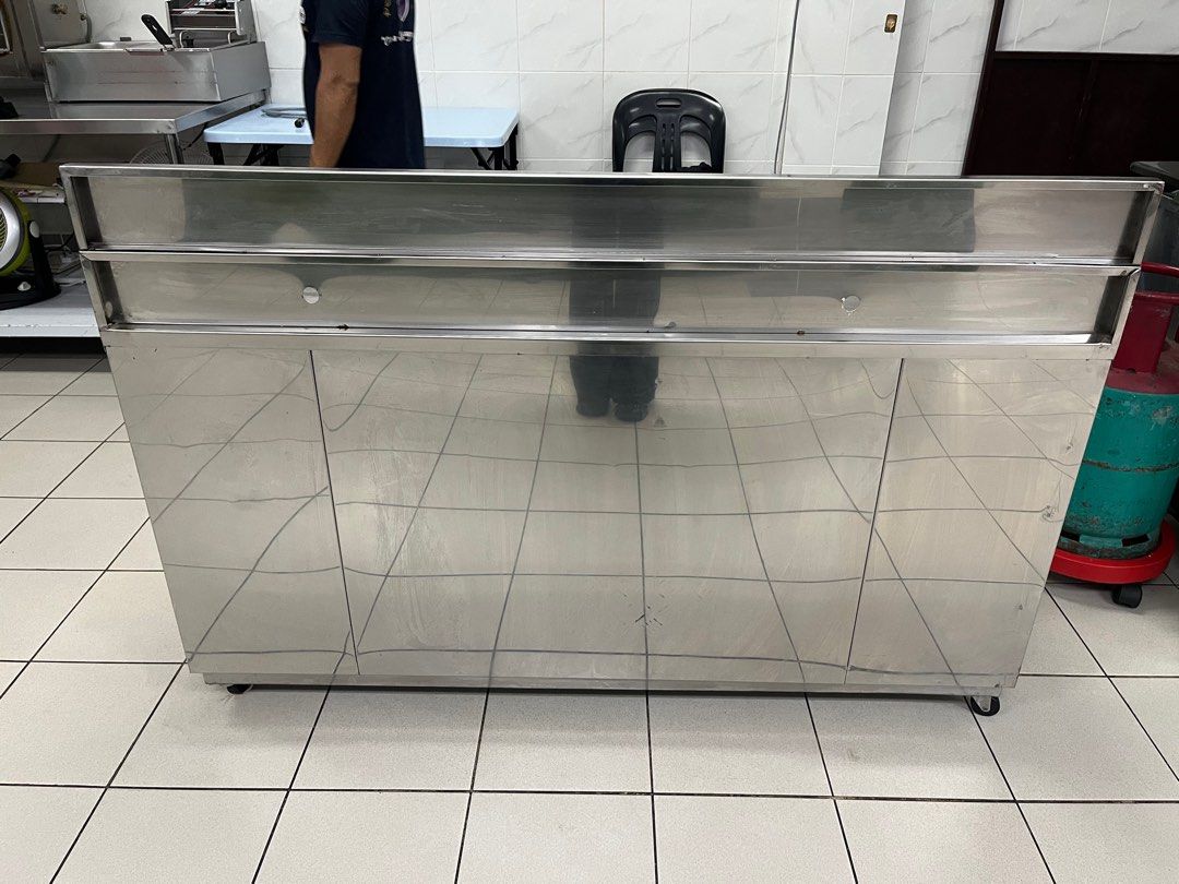 Heavy Duty Stainless Steel Counter Rack, Furniture & Home Living ...