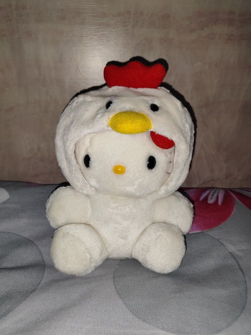 Hello kitty chicken plush best sale