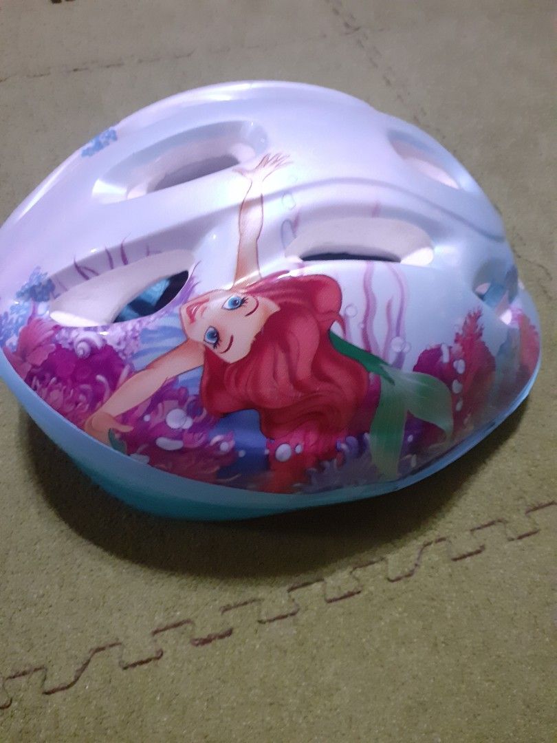 Helmet for kids little mermaid print Sports Equipment Bicycles