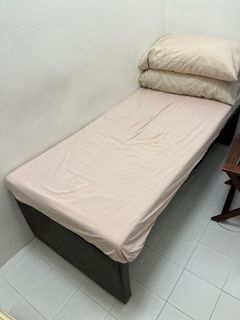 Helper’s bed and mattress