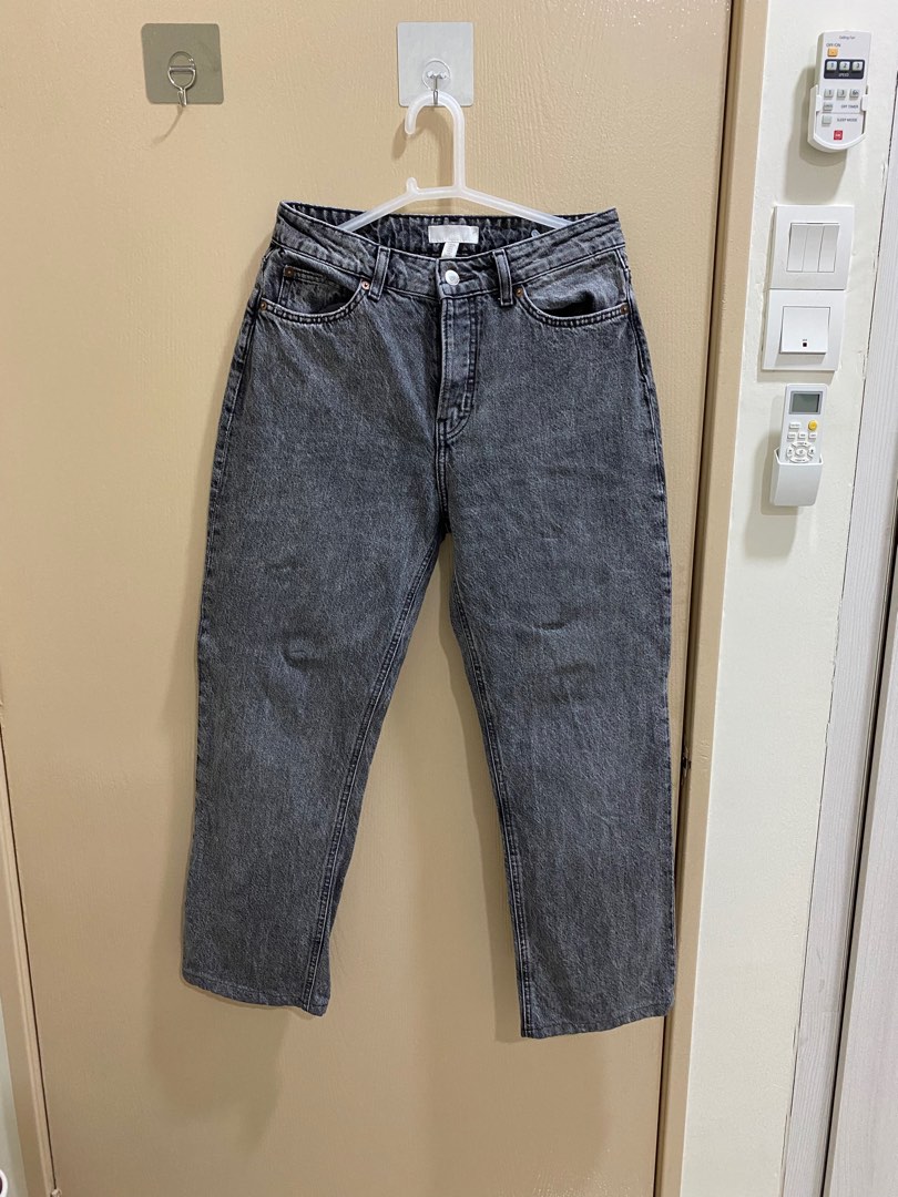H&M Baggy Jeans, Women's Fashion, Bottoms, Jeans & Leggings on Carousell
