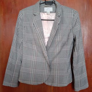 H&M Plaid Blazer