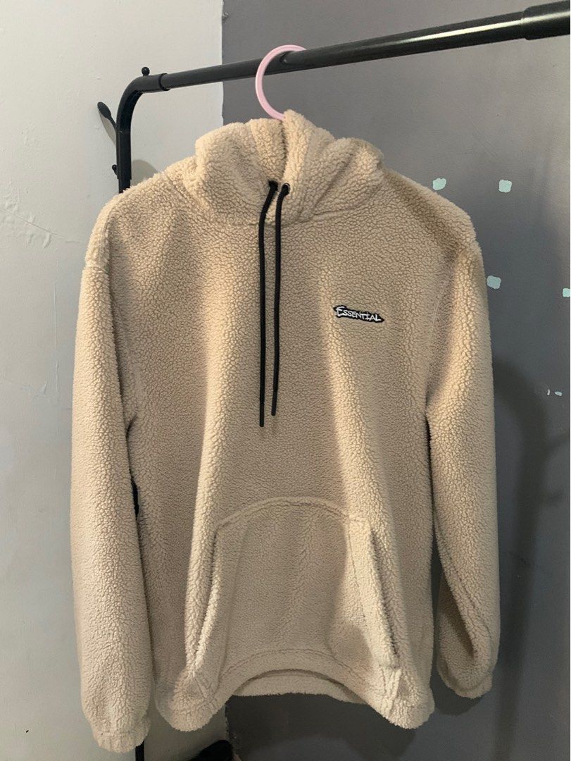 H&m sherpa hoodie shop