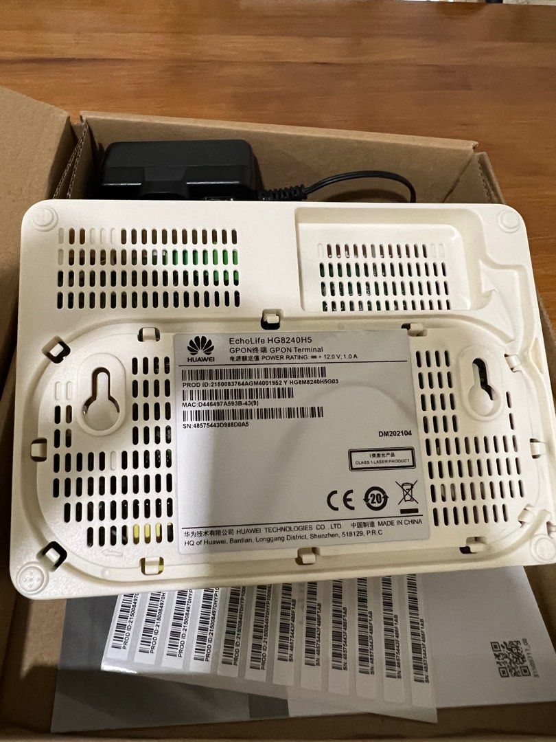 Huawei GPON terminal, Computers & Tech, Parts & Accessories, Networking ...