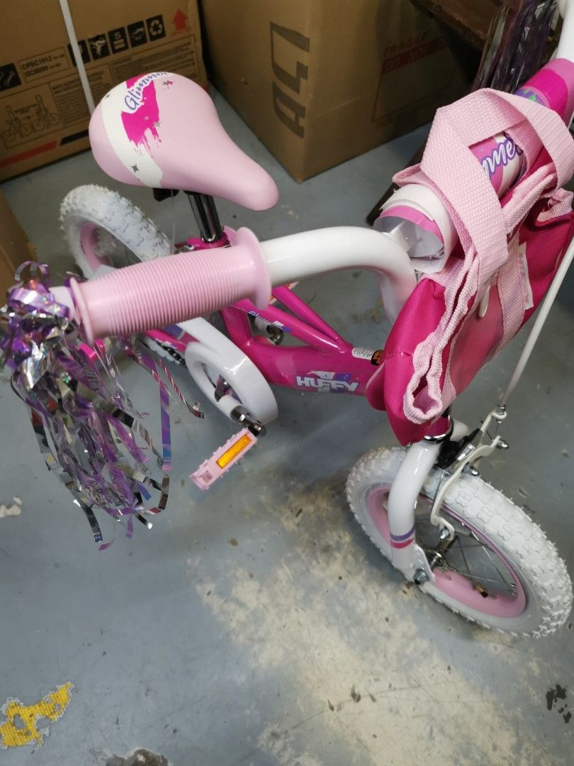 12 huffy bike cheap with training wheels