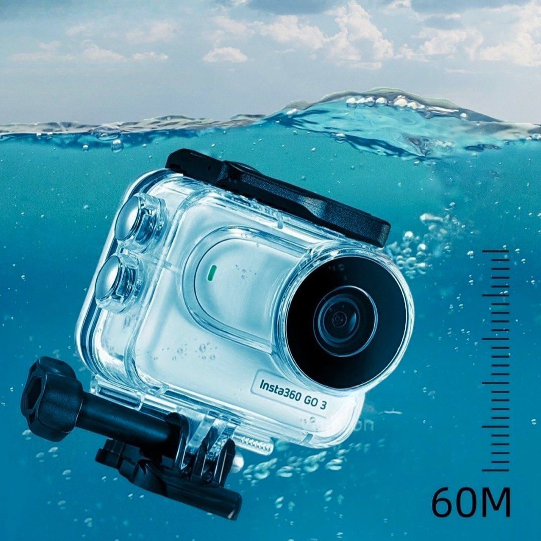 Insta360 GO3S Go3 UNDERWATER CASING 防水潛水殼60m 運動相機 Insta360 GO3S Go3 UNDERWATER CASING 防水潛水殼60m 運動相機