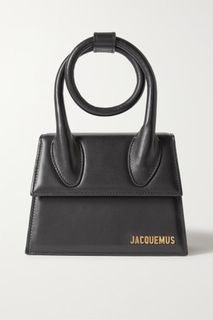 JACQUEMUS Chiquito Noeud leather shoulder bag