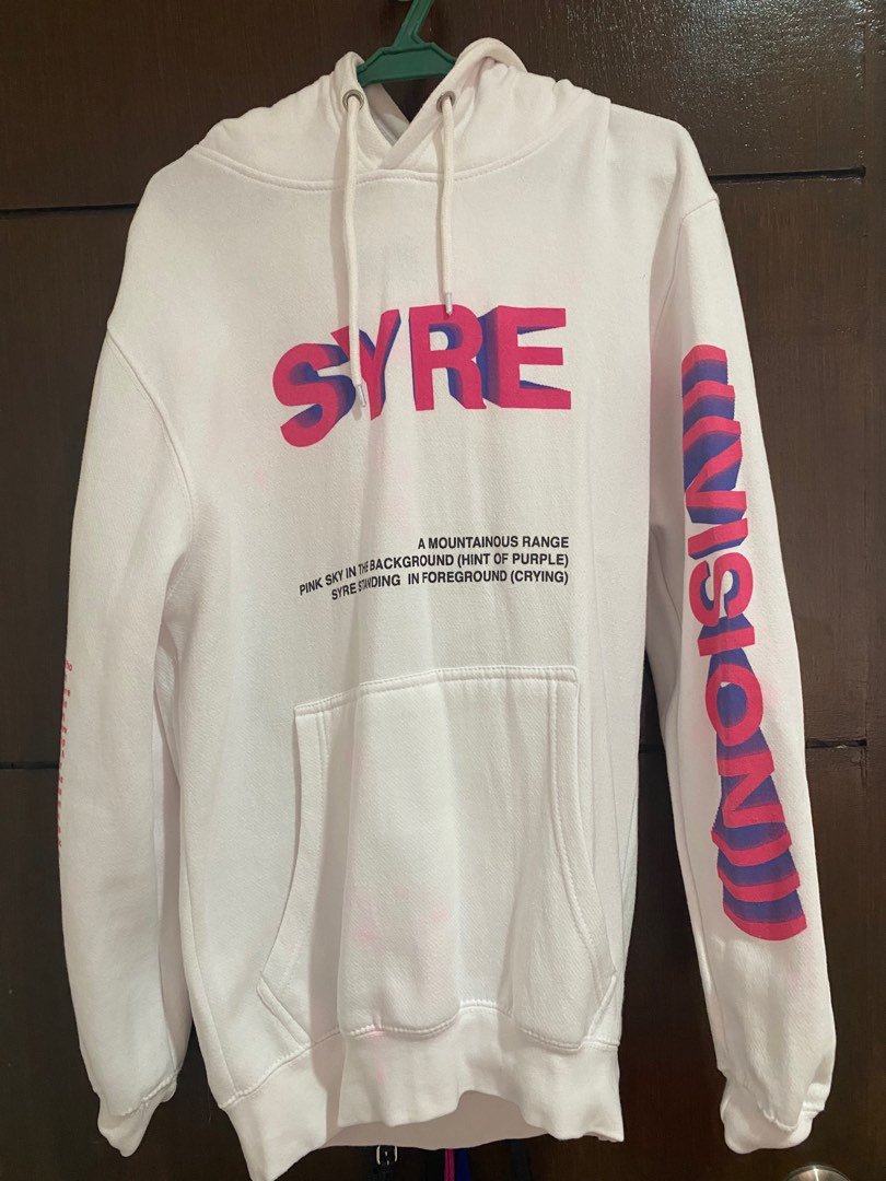 Syre outlet hoodie white