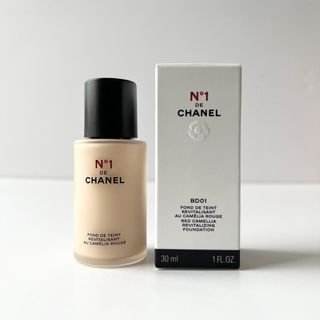 【JcE_ShOp】CHANEL香奈兒 1號紅色山茶花活能粉底液BD-01.30ml