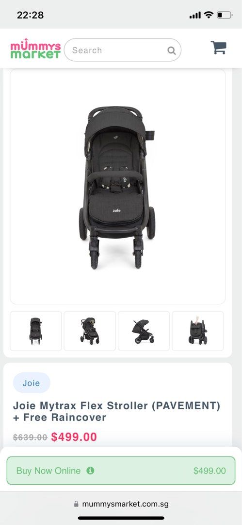 Joie mytrax stroller review store