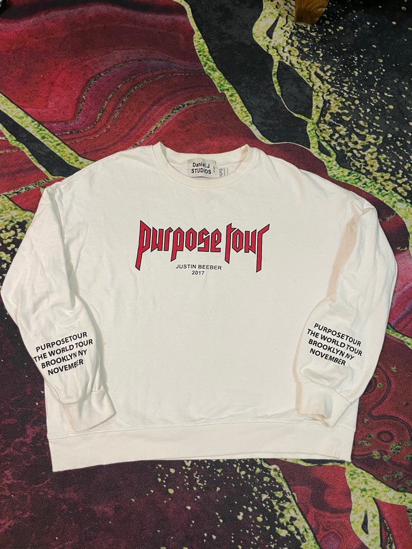Purpose tour sweatshirt hotsell