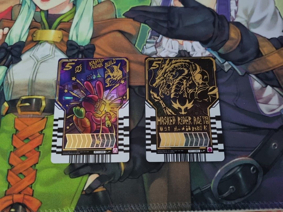 Kamen Rider Gotchard Ride Chemy Parallel Rare cards, Hobbies & Toys