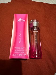 Touch of hotsell pink lacoste