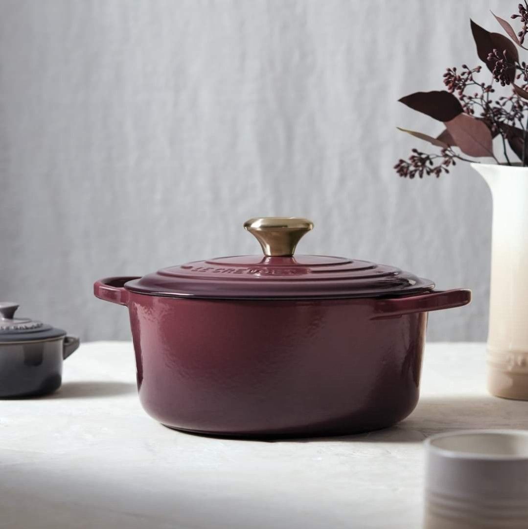 Authentic Le Creuset Fig Collection, Furniture & Home Living ...