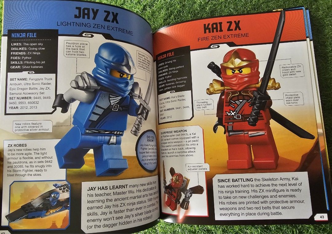 Lego Character Encyclopedia Nexo Knights Ninjago, Hobbies Toys