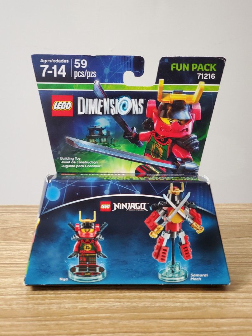 LEGO Dimensions 71216 Ninjago Nya Fun pack ps4 ps3 xbox Carousell