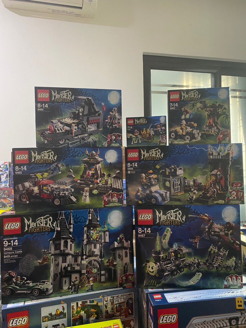 Lego monster hotsell fighters all sets