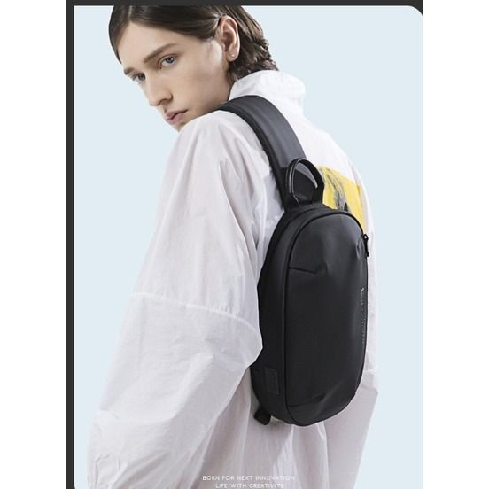 Light weight Sling Crossbody Backpack Shoulder Bag for Men Women