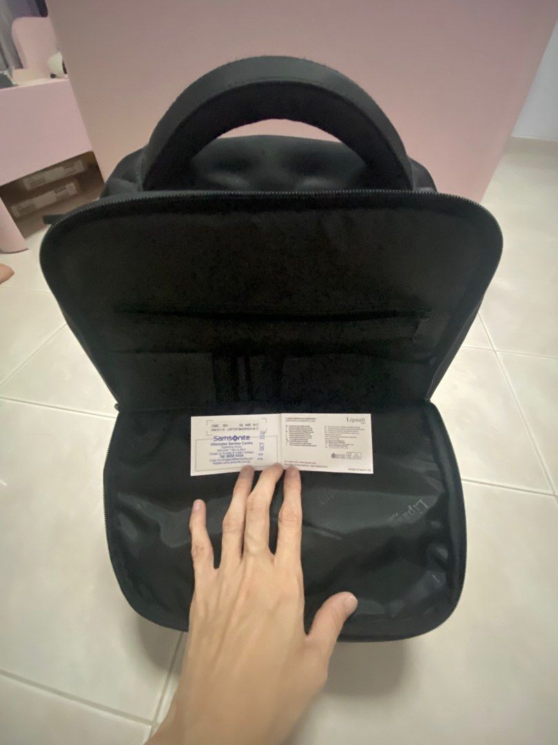 Lipault Plume Business Laptop Backpack Computers Tech Parts Accessories Laptop Bags Sleeves on Carousell
