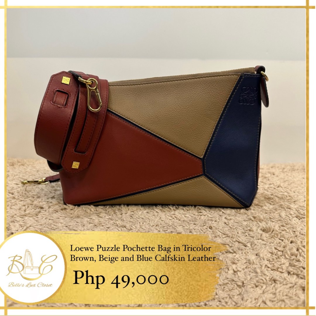 Puzzle pochette deals bag