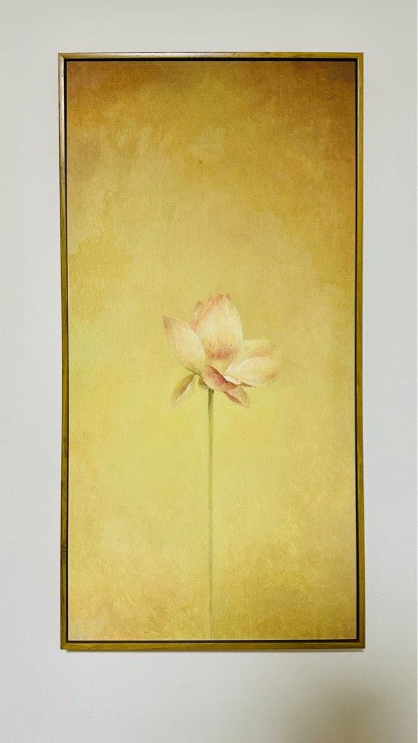 12+ Lotus Flower Canvas Painting Download For Free