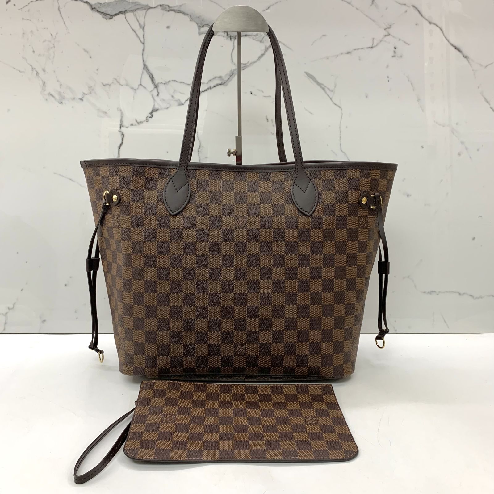 lv damier neverfull mm
