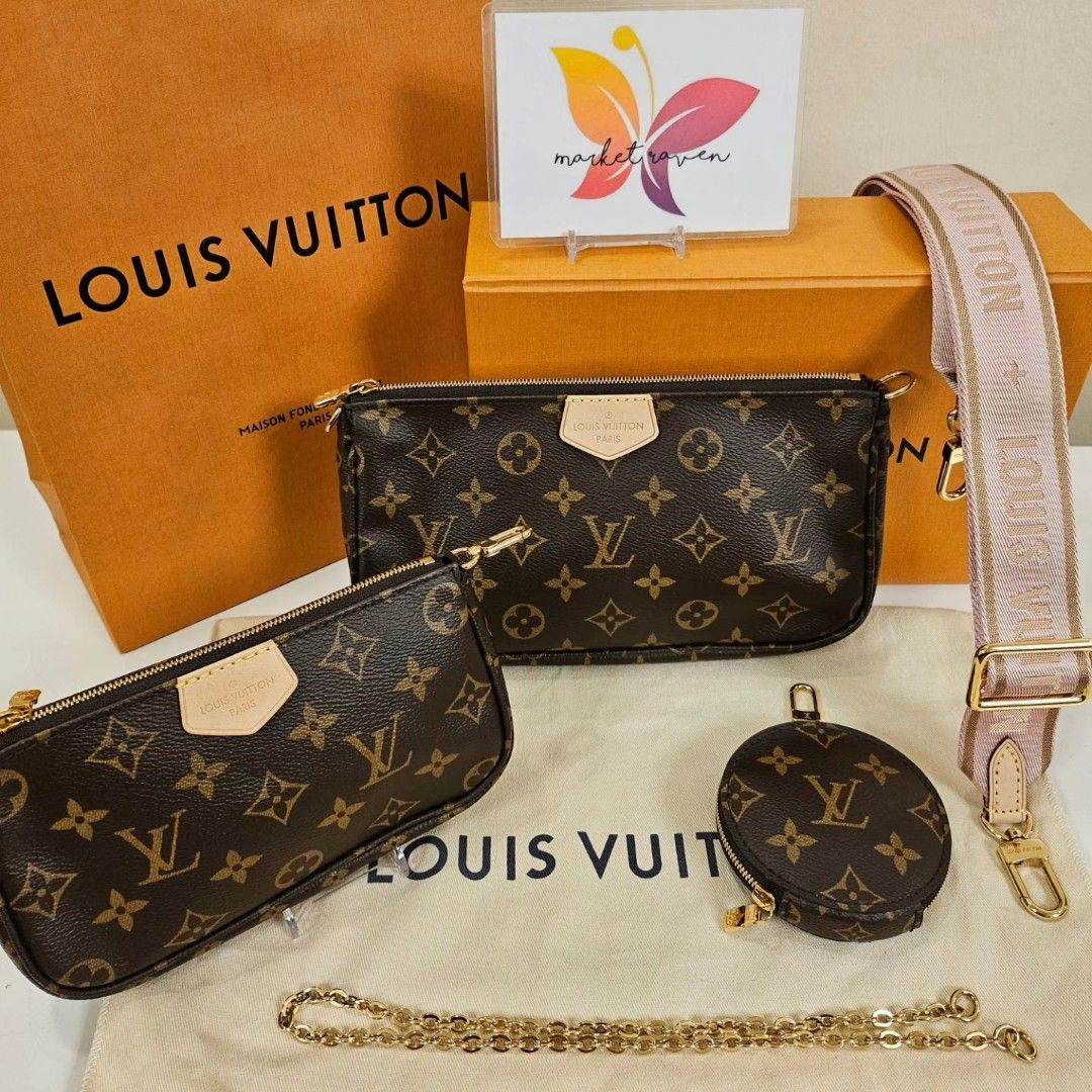 Lv Pochette Felicie in Monogram, Luxury, Bags & Wallets on Carousell