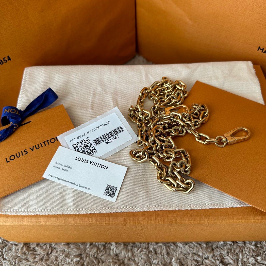 Louis Vuitton Lilac Bubblegram Calf Leather Pop My Heart Pouch, myGemma, HK