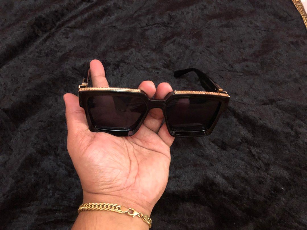 SPOTTED: Kim & Kanye West Show Off Custom LV 1.1 Millionaire Sunglasses –  PAUSE Online