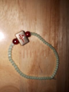 Lucky chinese bead bracelet crystal bead