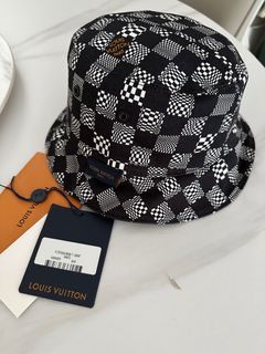 Louis Vuitton Denim Bucket Hat, Men's Fashion, Watches & Accessories, Caps  & Hats on Carousell