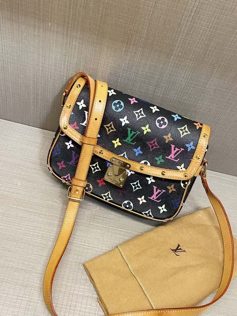 colorful louis bag