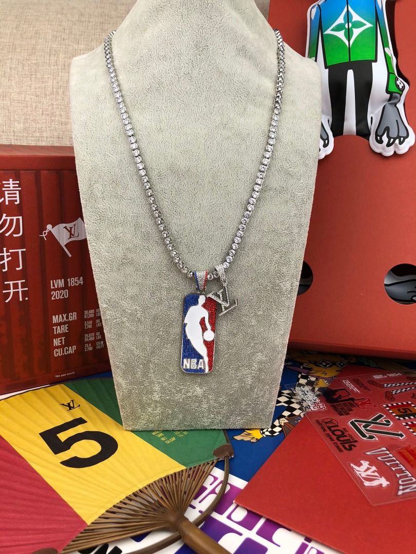 Louis Vuitton x NBA Strass Pendant Necklace