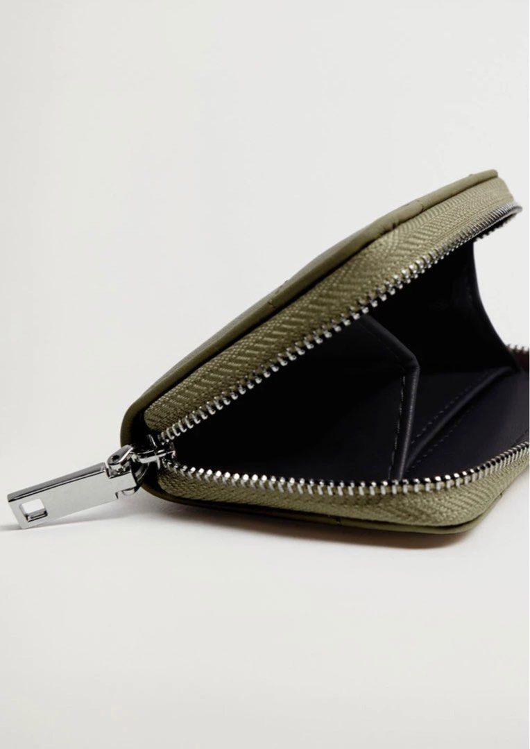 Mango quilted coin 2025 purse