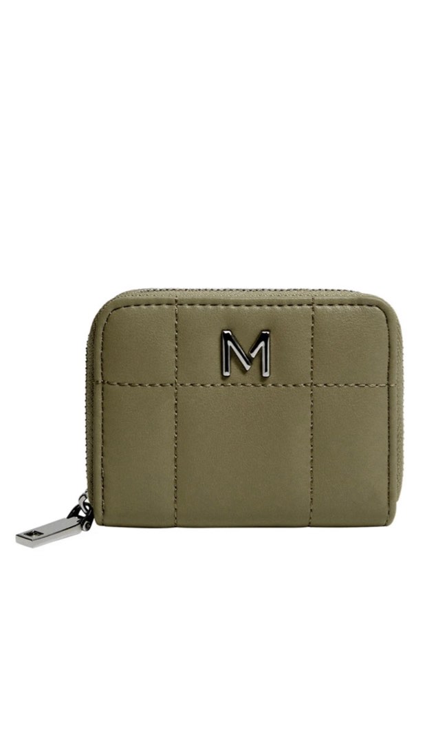Mango quilted top coin purse