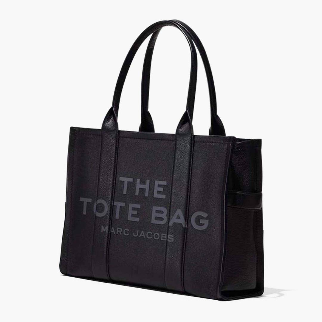 Marc Jacob The Tote Bag Leather Black (Full Grain Leather) LARGE