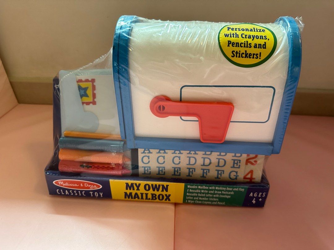 Melissa and doug wooden mailbox clearance