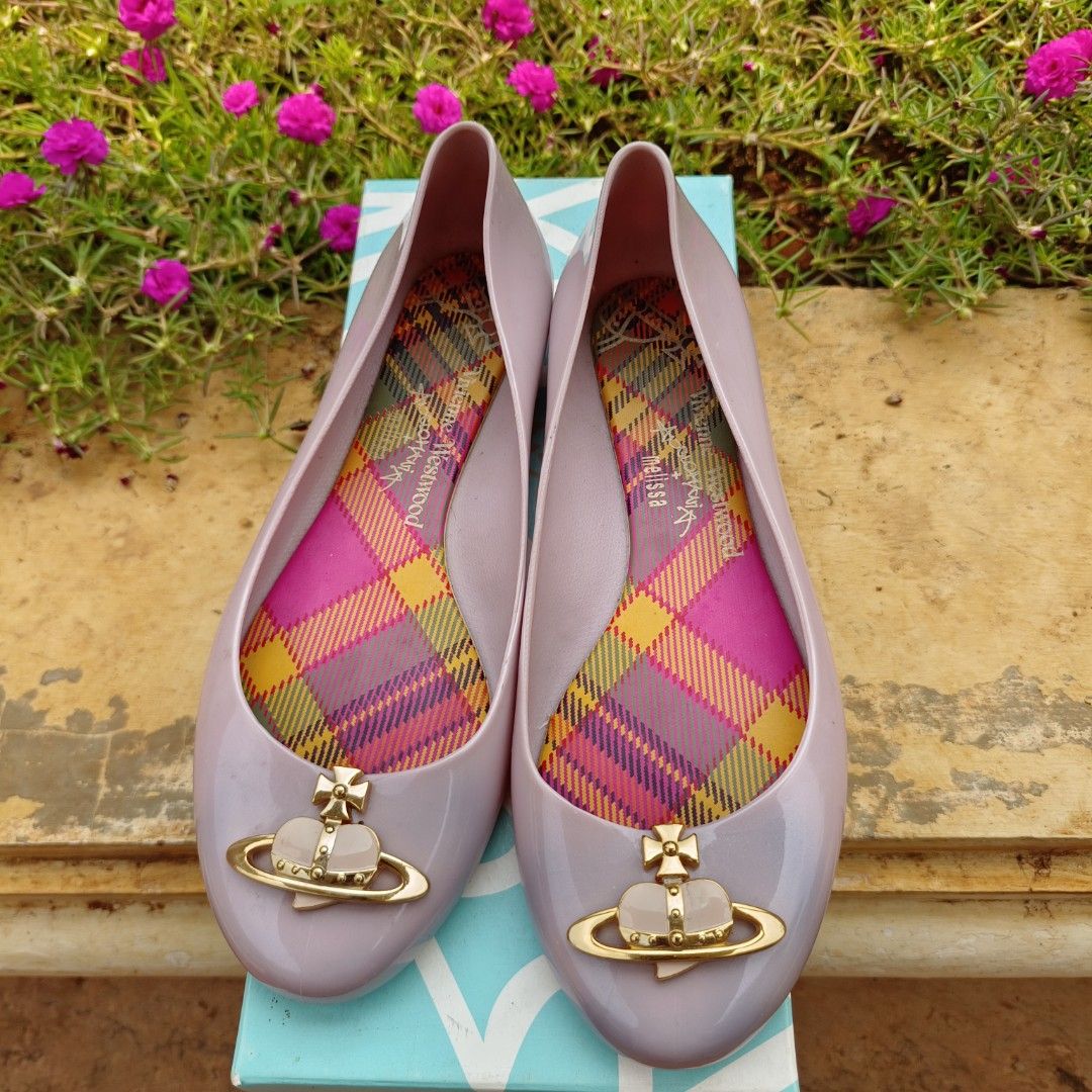 Melissa x Vivienne Westwood Shoes Size 8 Fesyen Wanita Sepatu di Carousell