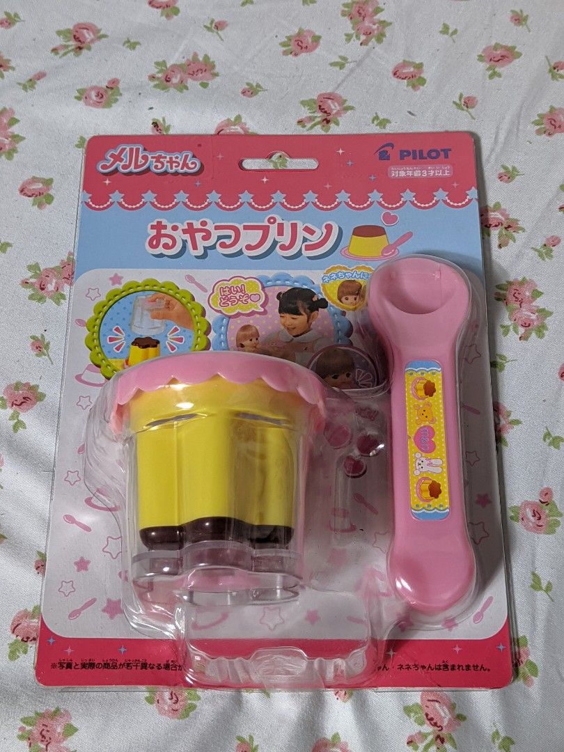 Mell chan pudding toy set, Hobbies & Toys, Toys & Games on Carousell