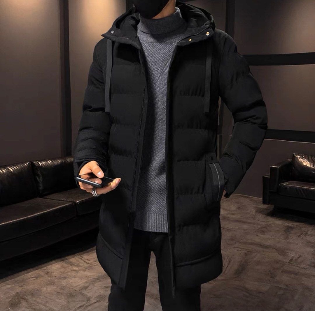 Mens half length coats hot sale