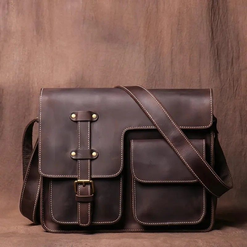 Genuine leather man bag online