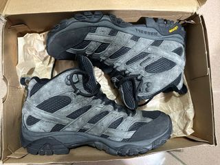 Merrell MOAB 2 Mid Waterproof-Granite Mens Hiking Shoes