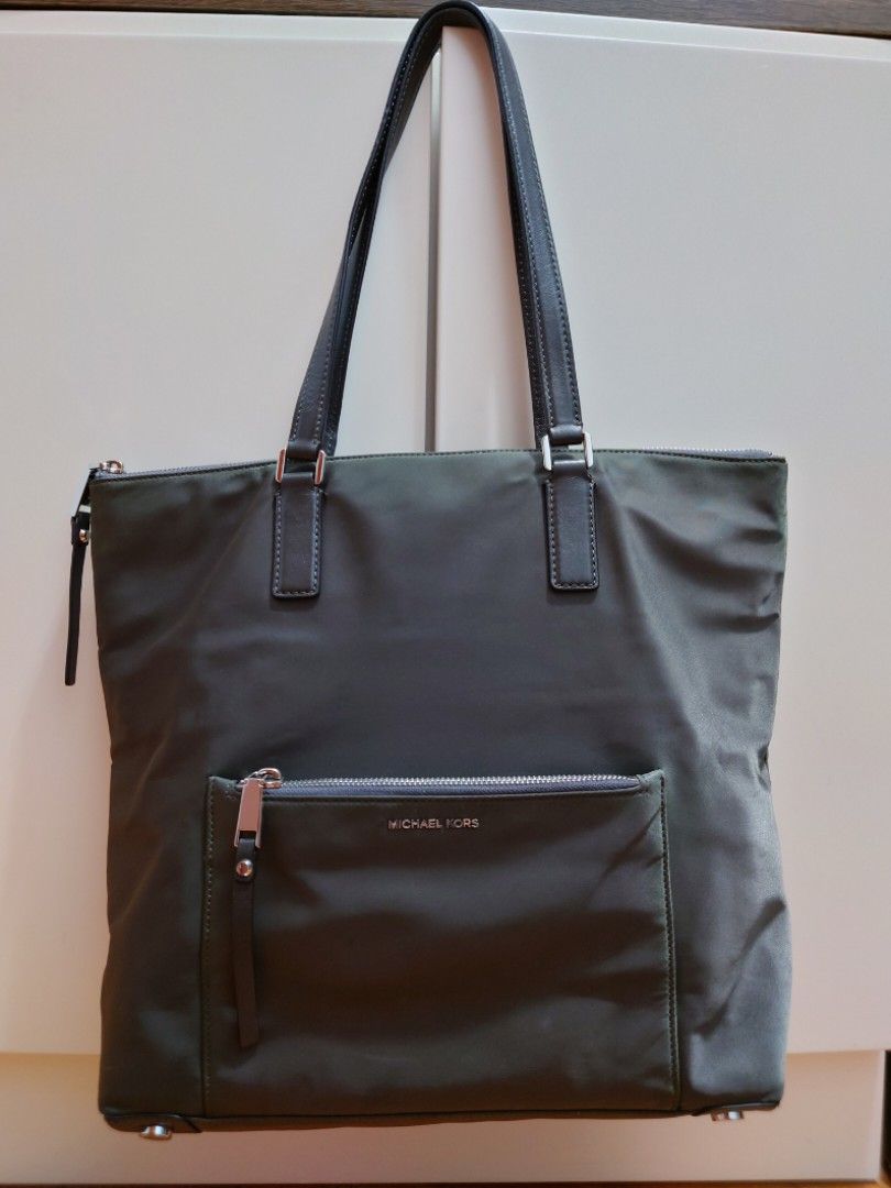 Mk olive green bag sales