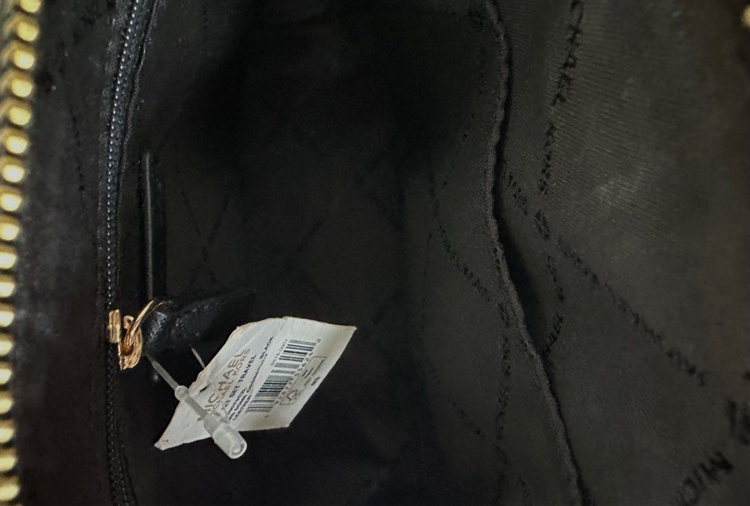 Michael Kors Jet Set Travel Cindy Dome Crossbody Bag Leather Powder Blush  Pink 