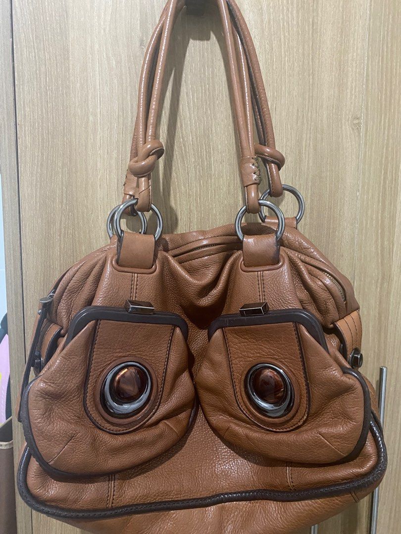 Mimco Pure Leather Japan bag Luxury Bags Wallets on Carousell